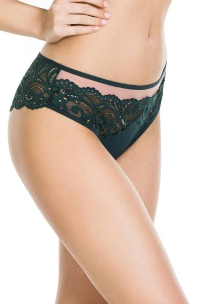 Brazyliany damskie Tango Mediolano szmaragdowe 01075