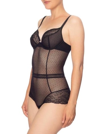 Seksowne body Felina Conturelle Tempting lace 821856 czarne