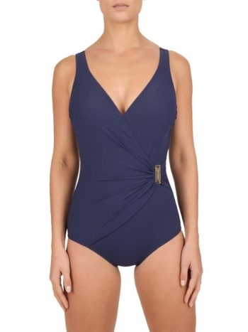 One-piece swimsuit Felina navy blue