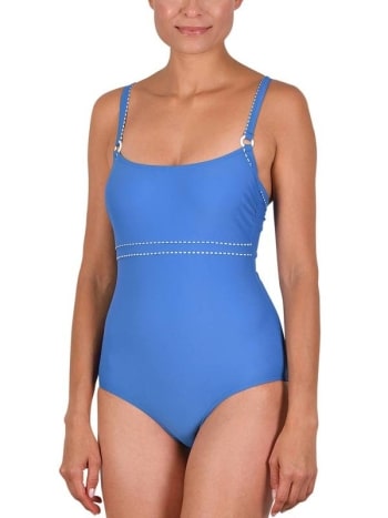 One-piece swimsuit Naturana blue 73220