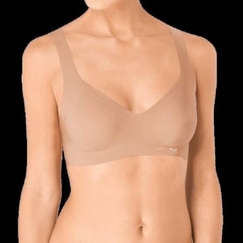 Top Sloggi zero feel bralette push up beige