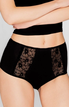 Babell women's maxi panties black BBL086