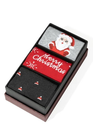 Steven Men's Christmas Socks Box Set 196