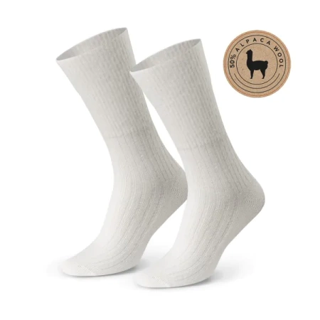 Damensocken 50 % Alpakawolle Steven Honey 044
