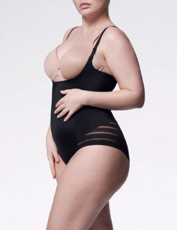 Body wyszczuplające pod biust Julimex czarne 119