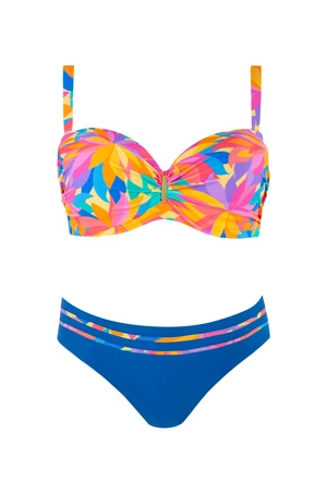 Self Capri 4 orange push up swimsuit