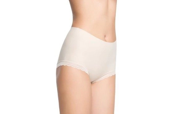 Maxi panties with delicate lace Ruby Julimex beige