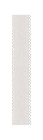 Ramiączka materiałowe Julimex RB-403 białe 16mm