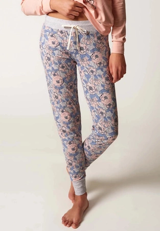 Women's Skiny pants cotton gray 080790