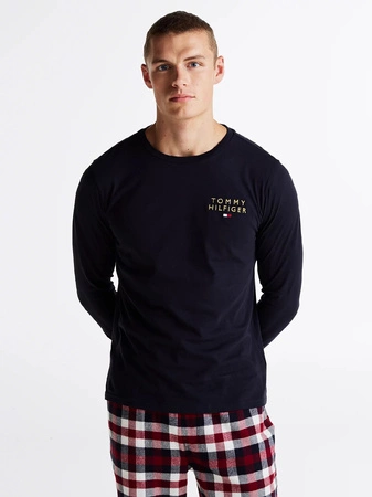 Tommy Hilfiger Herren-Longsleeve Marineblau UM0UM03067