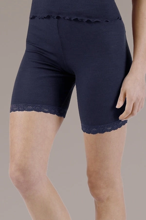 Nina von C women&#39;s panties wool and silk navy blue 29220846