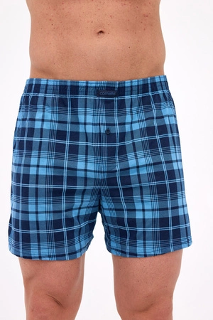 Men&#39;s loose cotton Comfort Cornette boxer shorts navy blue 002/332