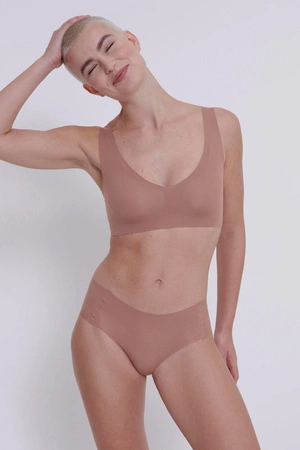 Biustonosz Sloggi zero feel 2.0 bralette mocca
