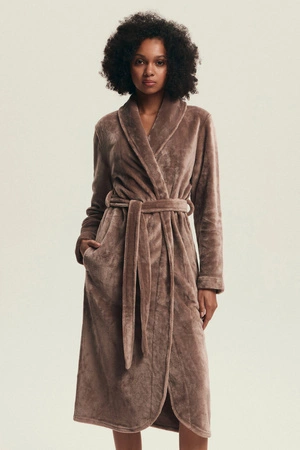 Henderson Dextra Damen Bademantel Braun 43595