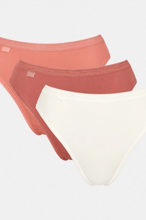 Sloggi Damen Slip Basic+Tai 3-teilig Koralle
