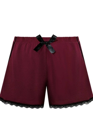 Mefemi – Margot – Burgunderrote Schlafshorts