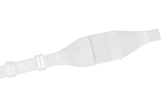 Julimex 2-row white clasp lowering strap