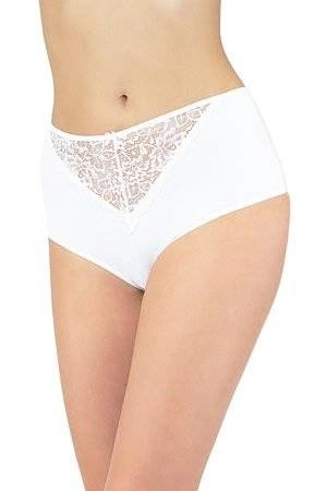 Women's cotton briefs Mediolano Ida 07022 white