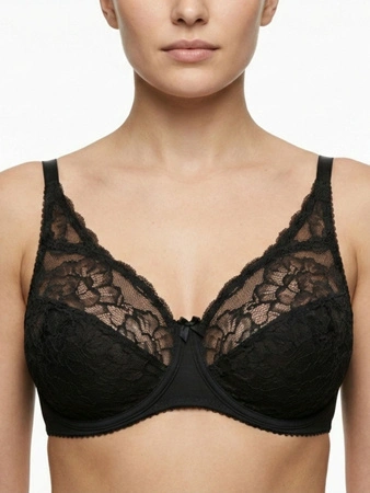 Biustonosz miękki koronkowy Felina Marty czarny 6208307