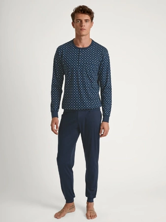 Herren-Pyjama Relax Choice 3 Calida Marineblau 43687