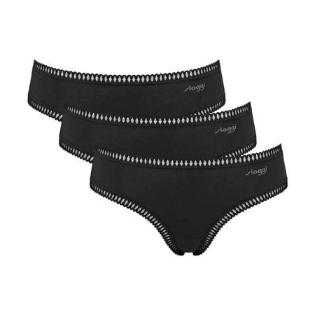 Sloggi go crush hipster C3P 3pack black women&#39;s panties