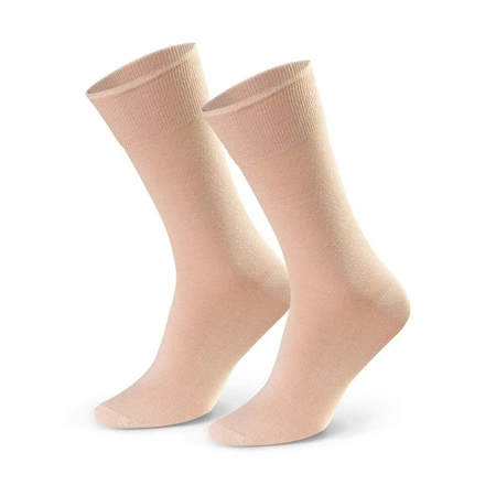 Steven beige 056 thin cotton men's socks