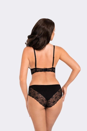 Women's panties with lace Babel black BBL087