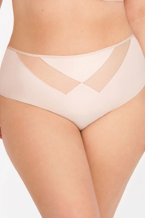 Gorsenia Vicky K566/1 women's full briefs beige