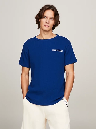 T-shirt męski Tommy Hilfiger niebieski UM0UM03116