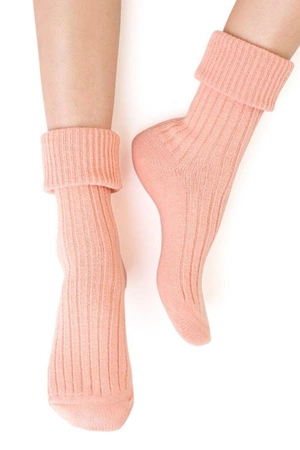 Steven Women's Wool Sleeping Socks Rose 067