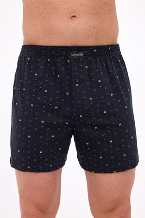 Men&#39;s loose cotton Comfort Cornette boxer shorts graphite 002/329