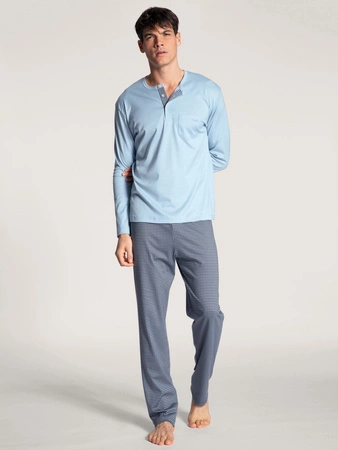 Women's cotton pajamas Calida blue 41968