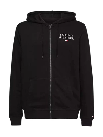 Bluza męska z kapturem Tommy Hilfiger czarna UM0UM02879