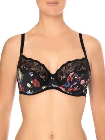 Midnight Flowers Felina Conturelle halb gepolsterter BH schwarz 807850