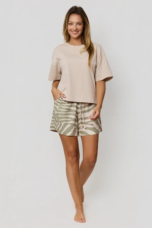 Mefemi Selene short women's pajamas, olive