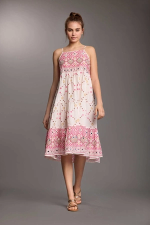 Iconique Francine pink beach dress IC25-035