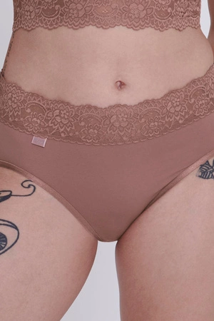 Majtki damskie Sloggi romance midi mocca