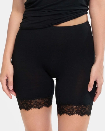 Majtki damskie z nogawkami Speidel Cashmere Dreams czarne 9206