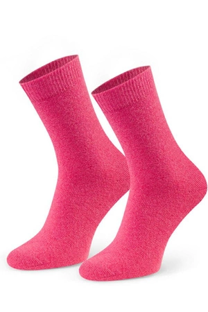 Steven women's lambswool socks pink 185
