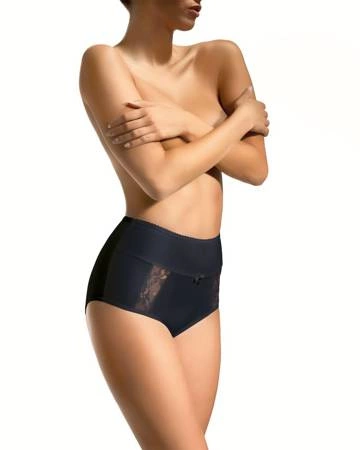 Midi-Slip für Damen Babell schwarz BBL005
