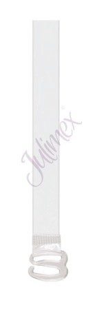 Ramiączka silikonowe Julimex RT-03 10 mm transparentne