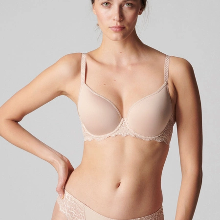 Biustonosz spacer 3D Simone Perele Caresse beżowy 12A316