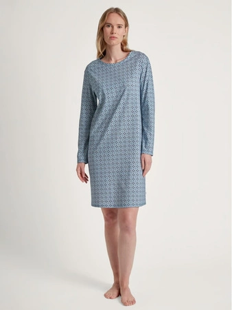 Calida cotton nightgown blue 30196