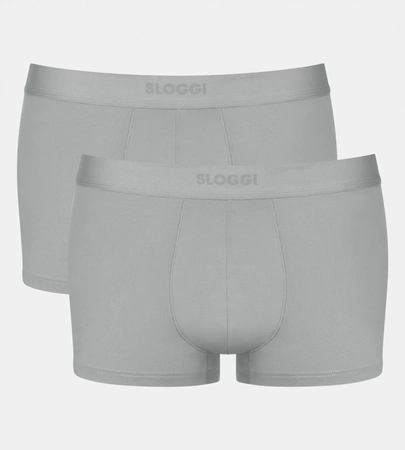 Bokserki męskie Sloggi men Ever Ease Hipster 2pack szare