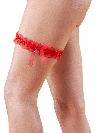 Garter with elephant Julimex red PW-23/1