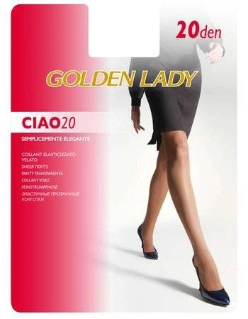 Rajstopy Golden Lady Ciao 20DEN Melon jasny beż