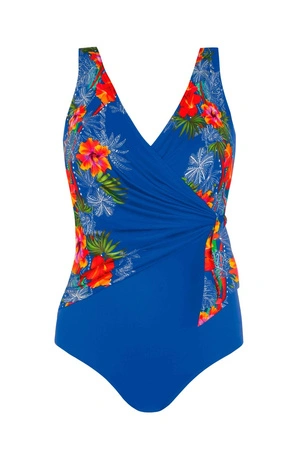 Selbstklebender Badeanzug aus Thailand mit 3 Bindebändern, blau, 1069F23