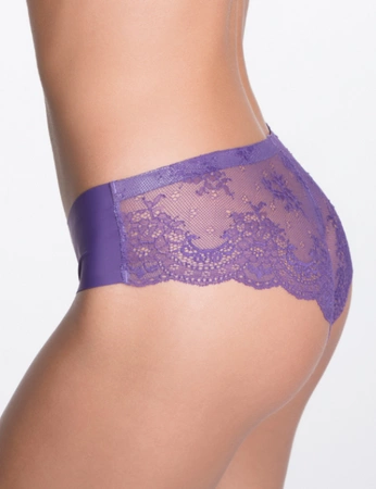 Julimex violet tanga panties with delicate lace