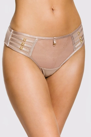 Brazyliany damskie Mediolano Naked 19064/1 beżowe