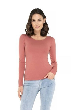 Manati Babell women's long sleeve t-shirt pink